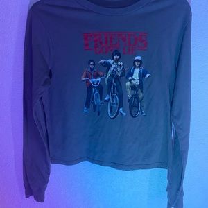 stranger things season one long sleeve shirt